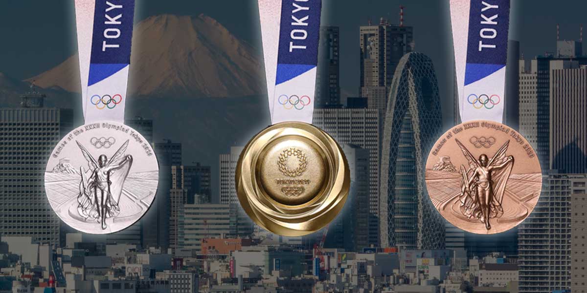 The Medals for the 2020 Tokyo Olympics