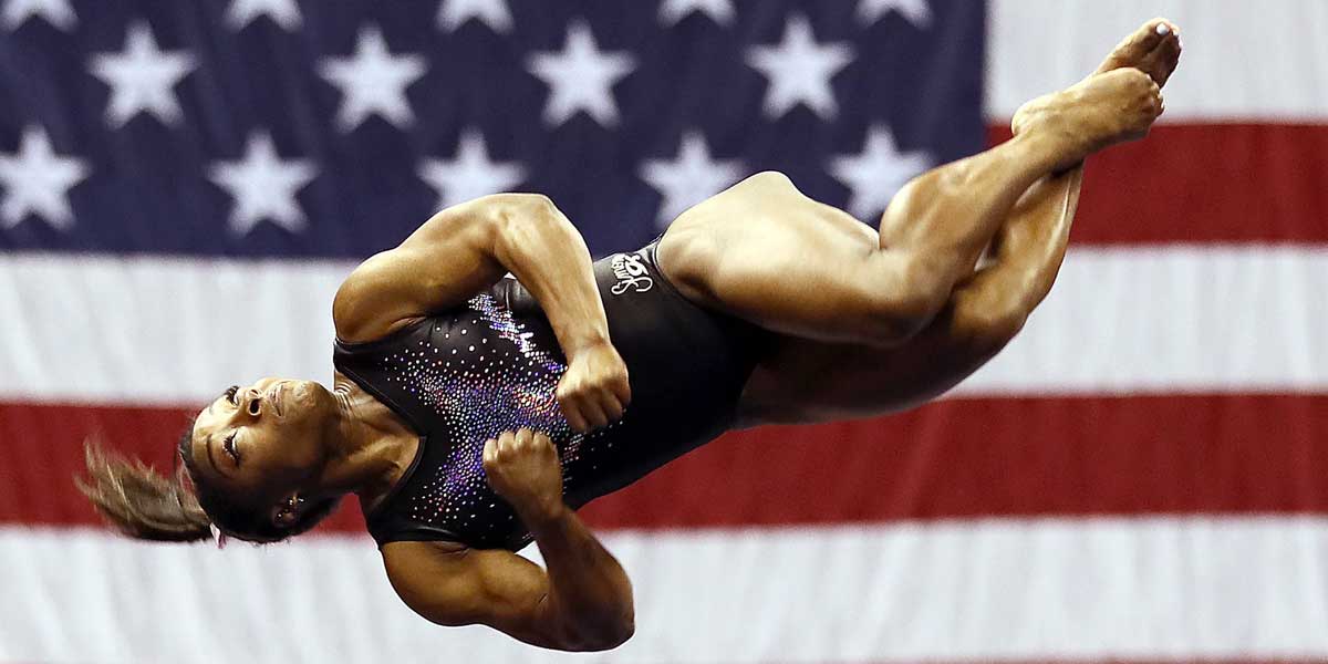 Gymnast Simone Biles